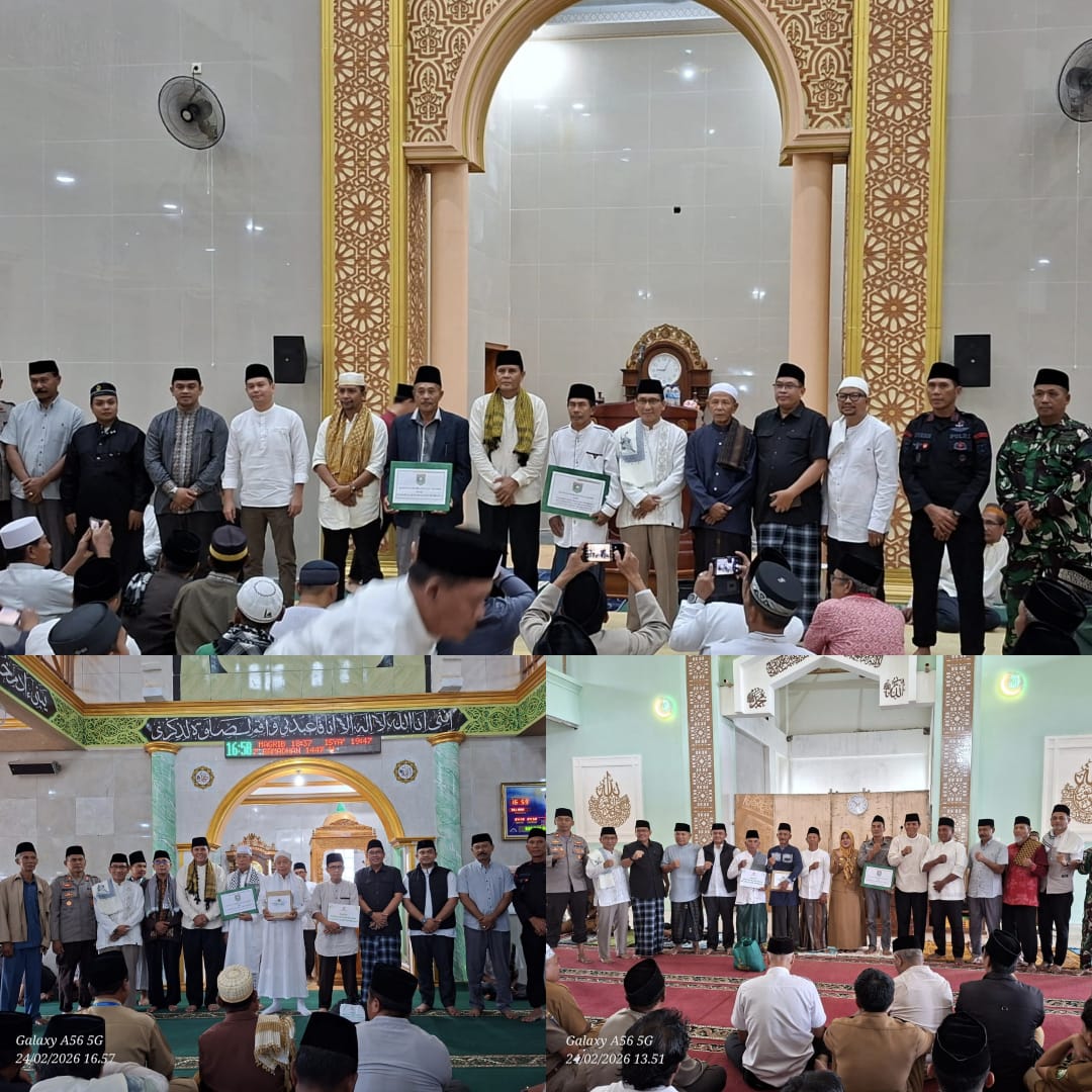 Dari Masjid ke Masjid BAZNAS Sumbawa Tebar Manfaat di Bulan Suci