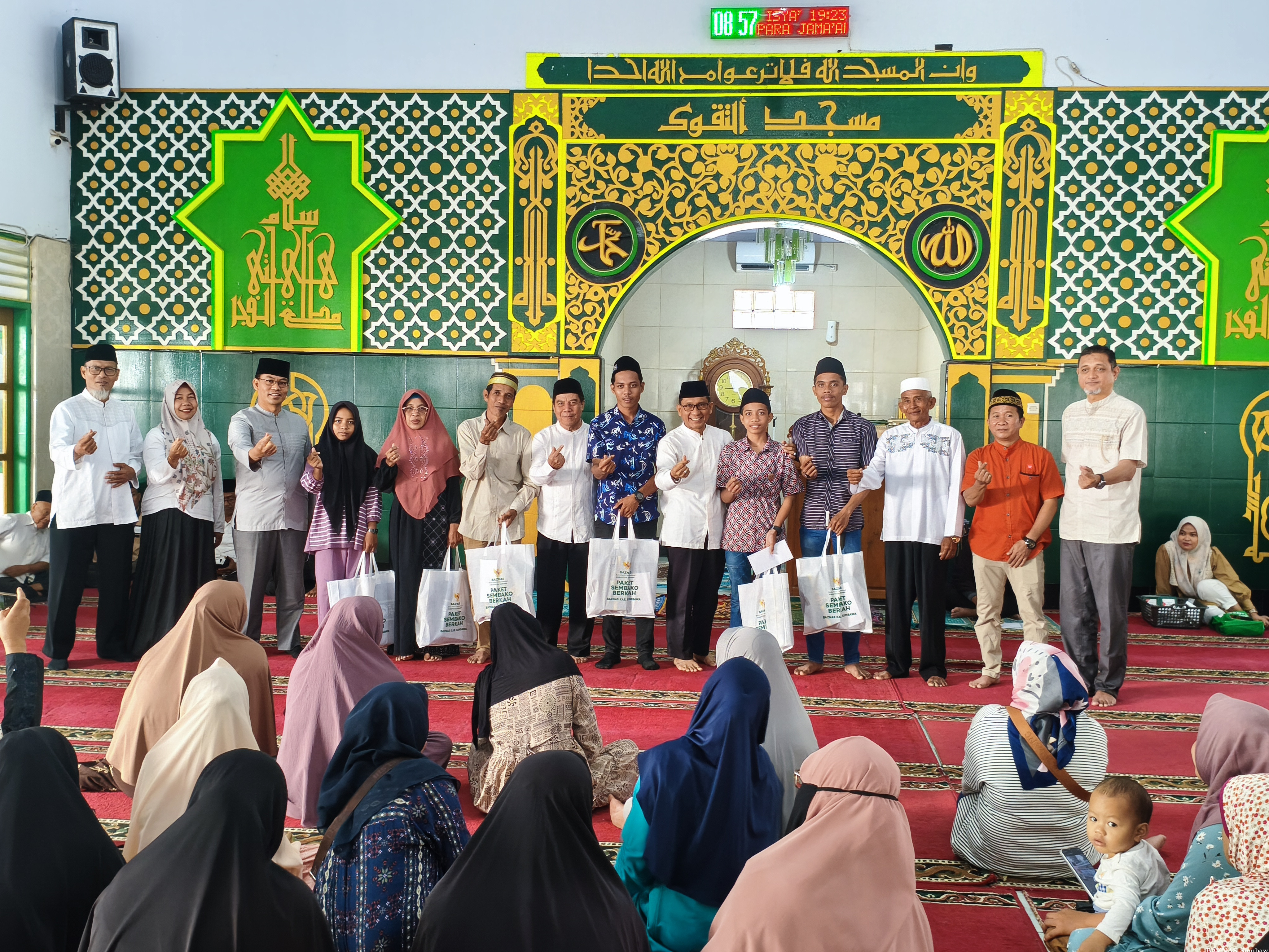 Ngabar BAZNAS Sumbawa: Enam Muallaf Terima Bantuan, Wujud Kepedulian dan Ukhuwah Islamiyah