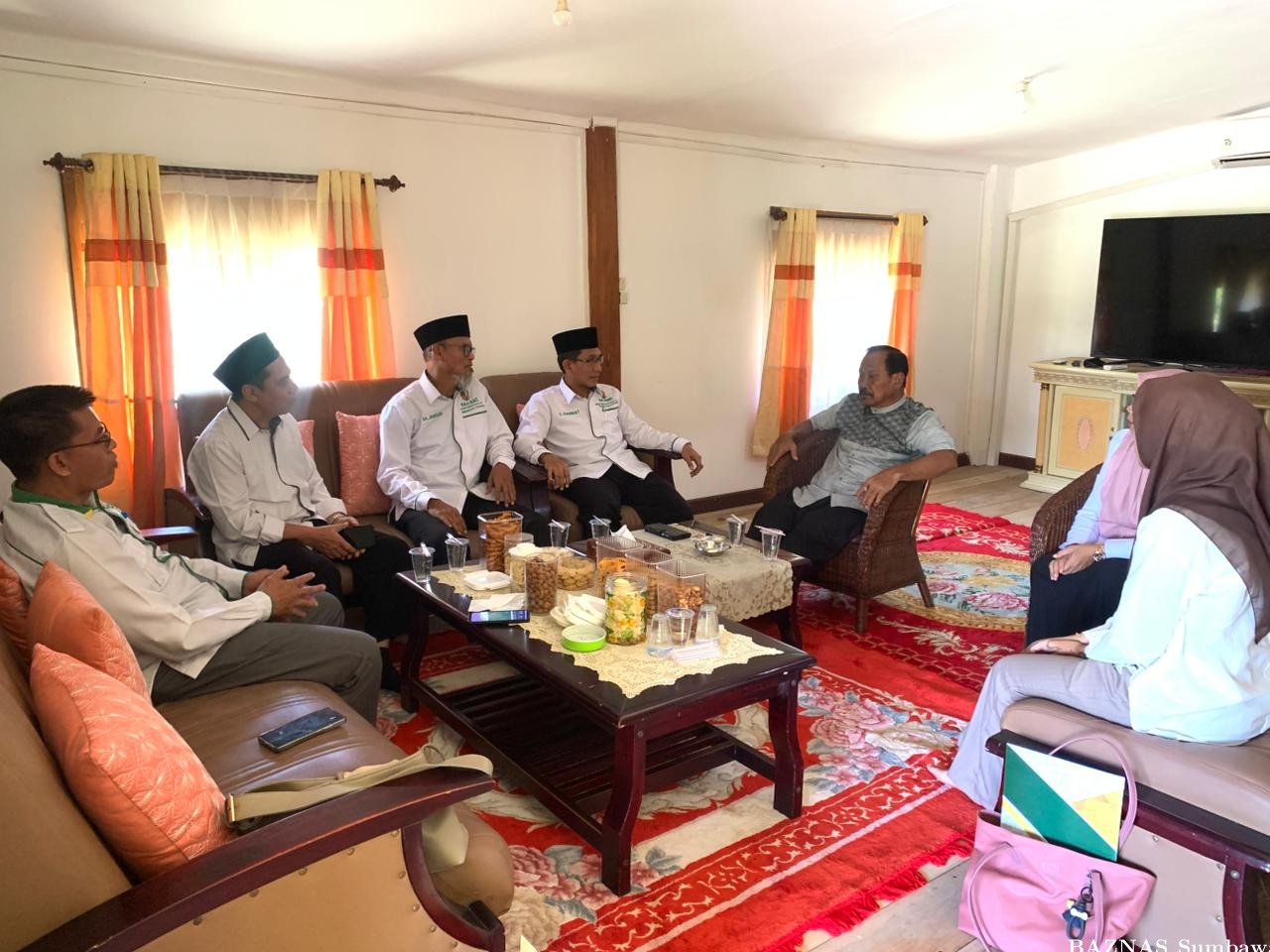 BAZNAS Sumbawa Jalin Silaturrahim dengan Mantan Bupati Periode 2005–2015, Drs. H. Jamaluddin Malik