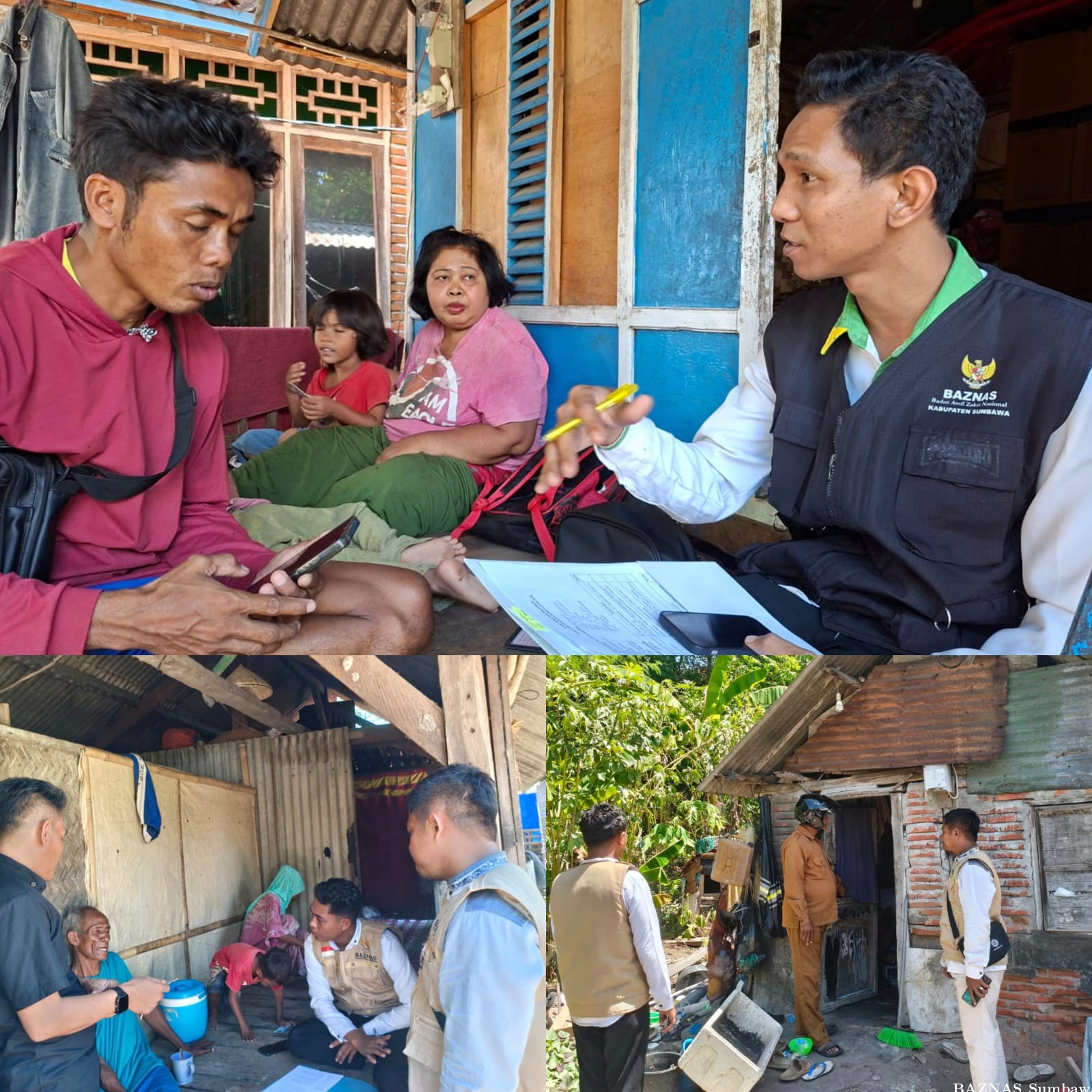 BAZNAS Sumbawa Segera Bangun Rumah Layak Huni, Tim Survei Mulai Bergerak di Sejumlah Wilayah