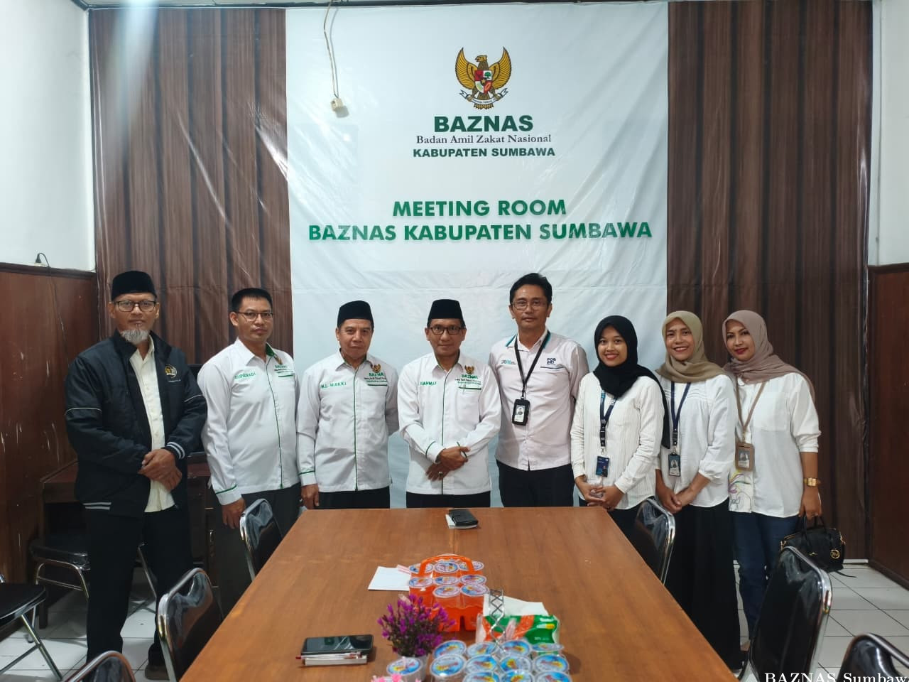 BAZNAS Sumbawa Tindaklanjuti Kerja Sama dengan PT Pos Indonesia, Bahas Penguatan Layanan Penghimpuna