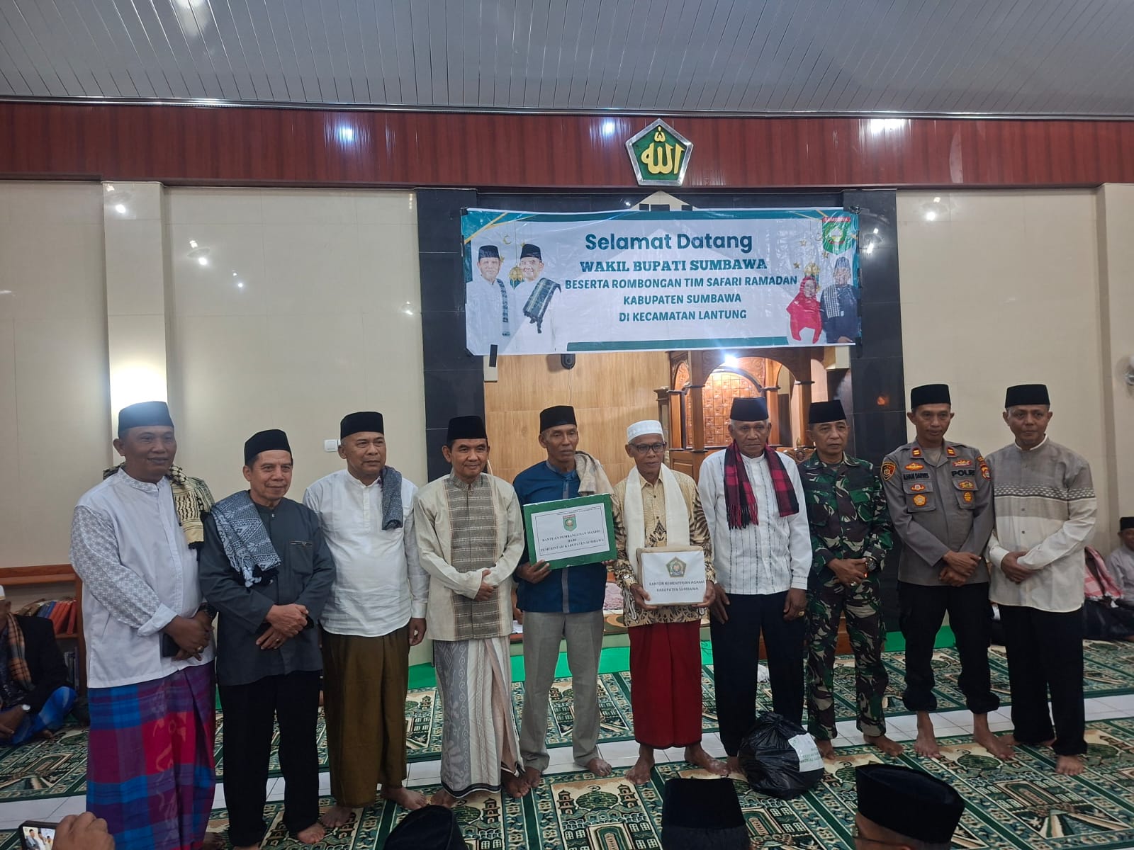 Safari Ramadhan 1447 H Pemda Sumbawa Bersama BAZNAS Perkuat Silaturahmi di Lantung dan Ropang