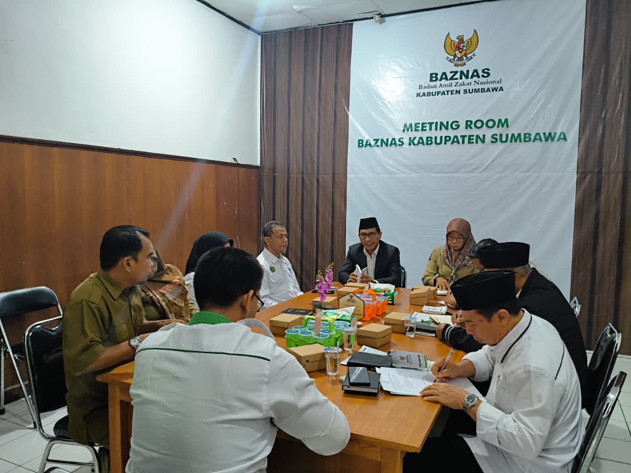 BAZNAS Kabupaten Sumbawa Gelar Rapat Koordinasi Penguatan Pengumpulan ZIS