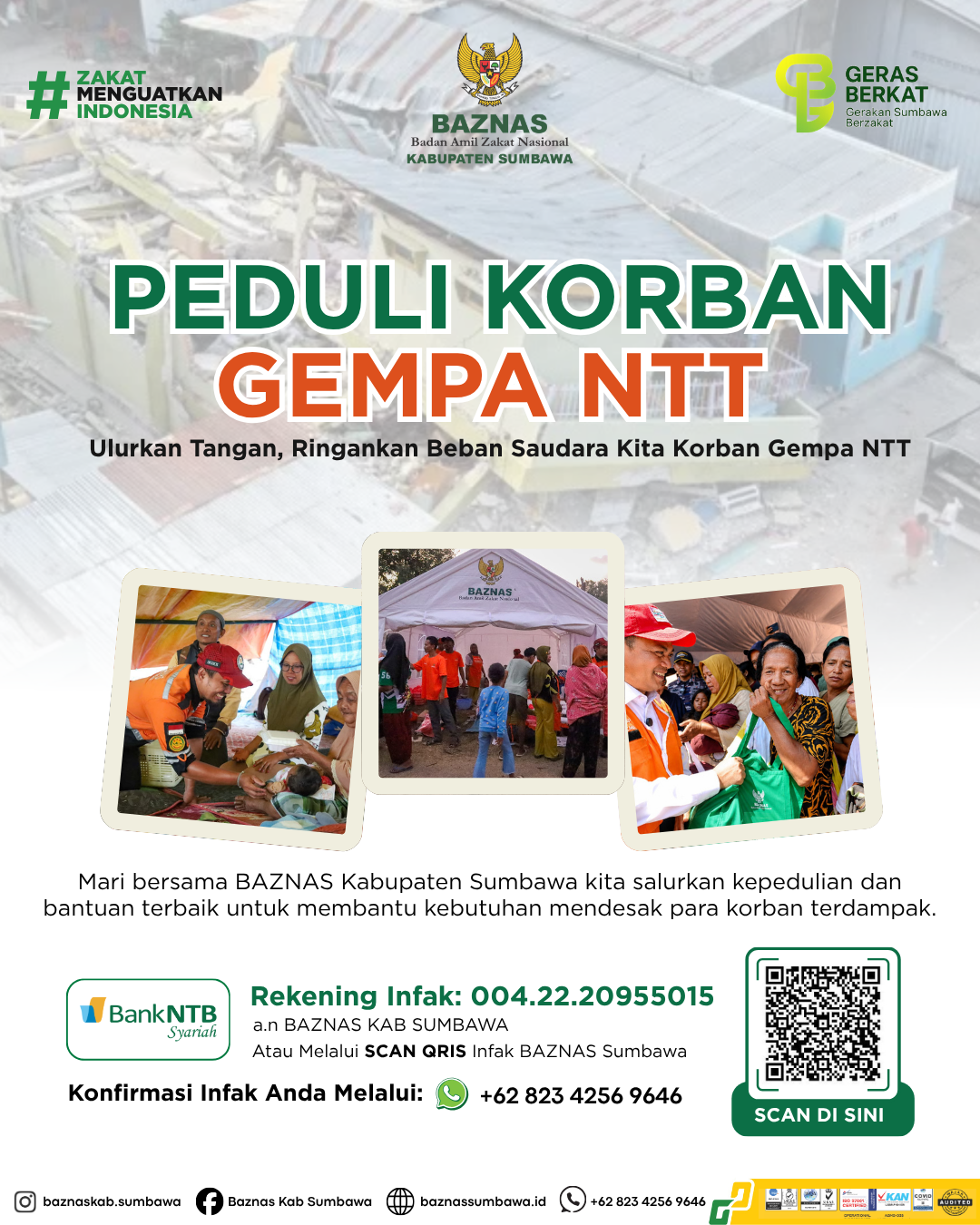 kanan-Donasi Gempa NTT