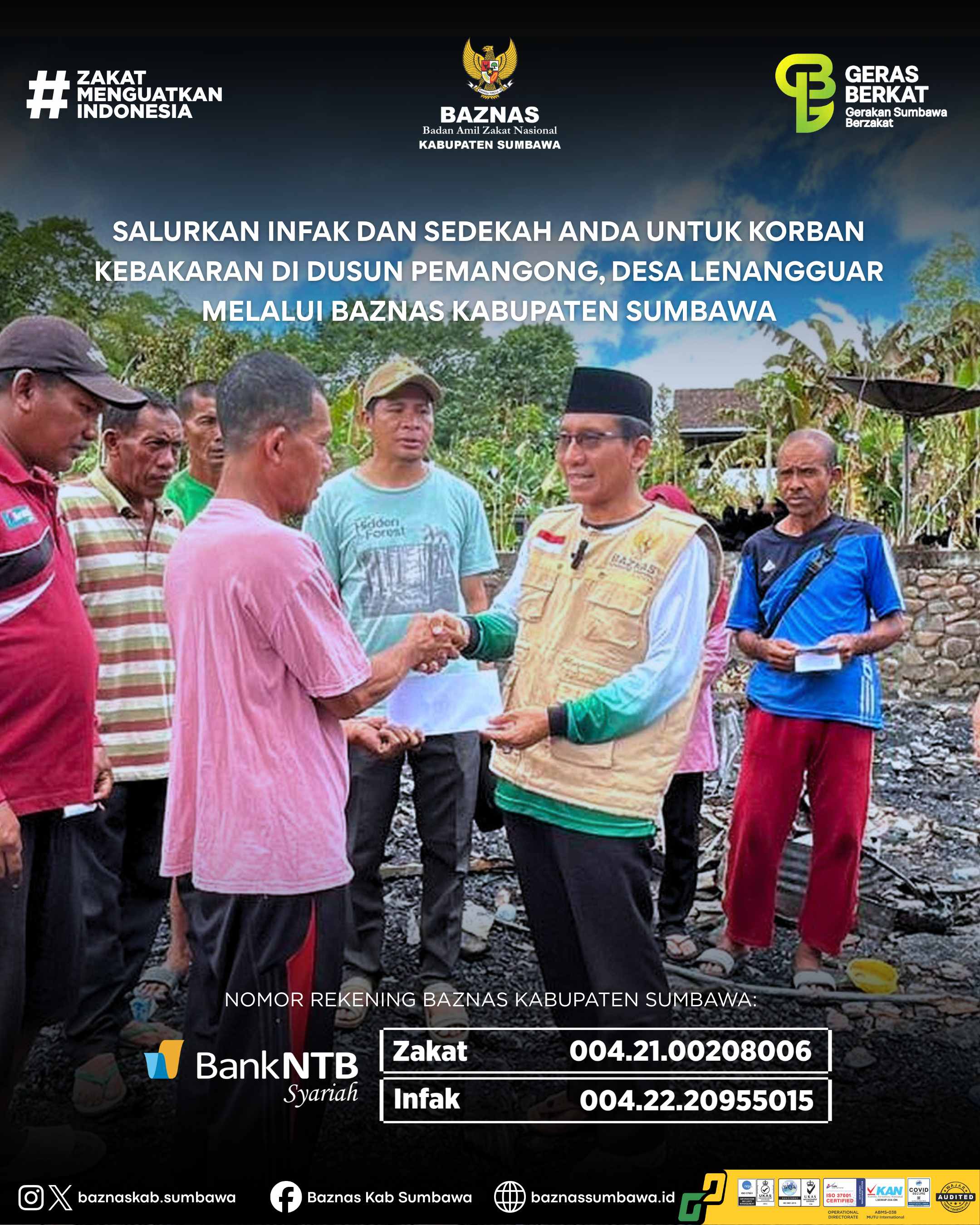 kanan - Donasi Kebakaran