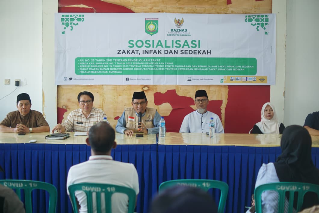 Sosialisasi ZIS di Dinas Perhubungan Kab. Sumbawa